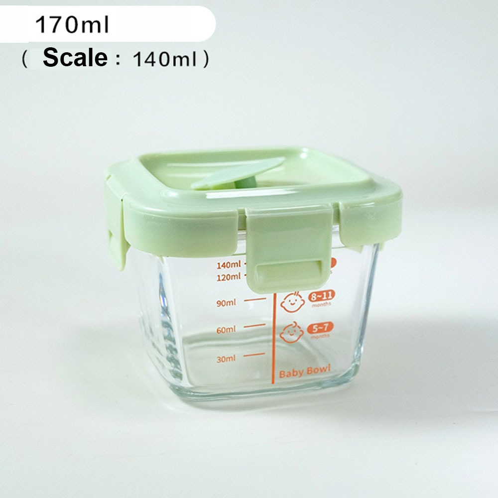 Baby Food Jars Glass - Caixa de Armazenamento de Alimentos de