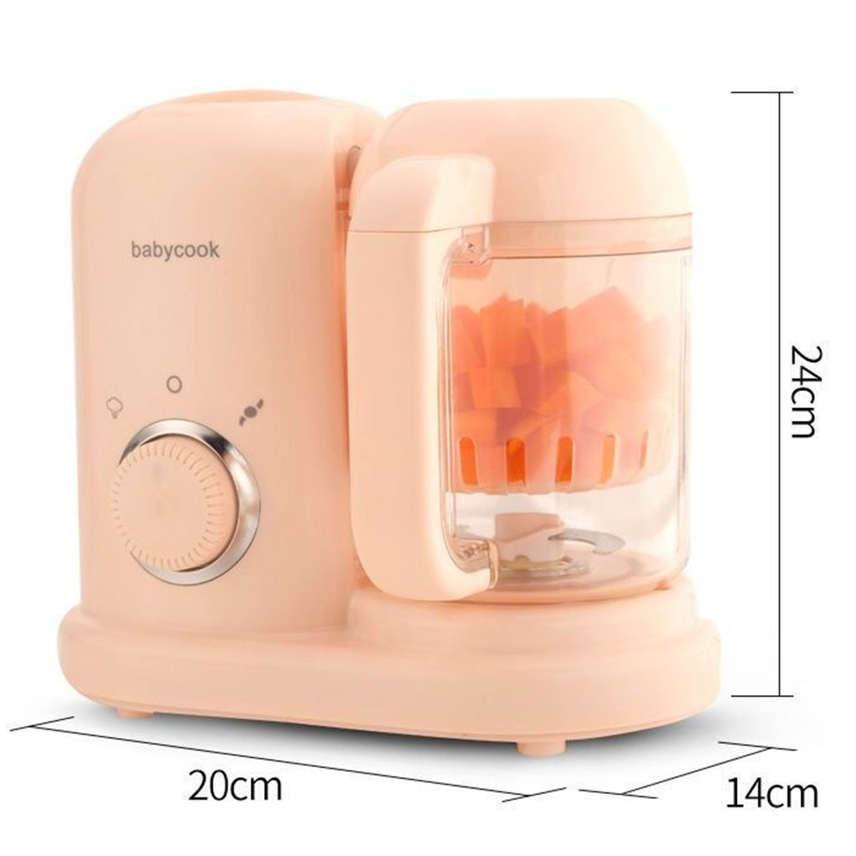 Baby Food Blender And Steamer - Processador de Alimentos para Bebês, Máquina