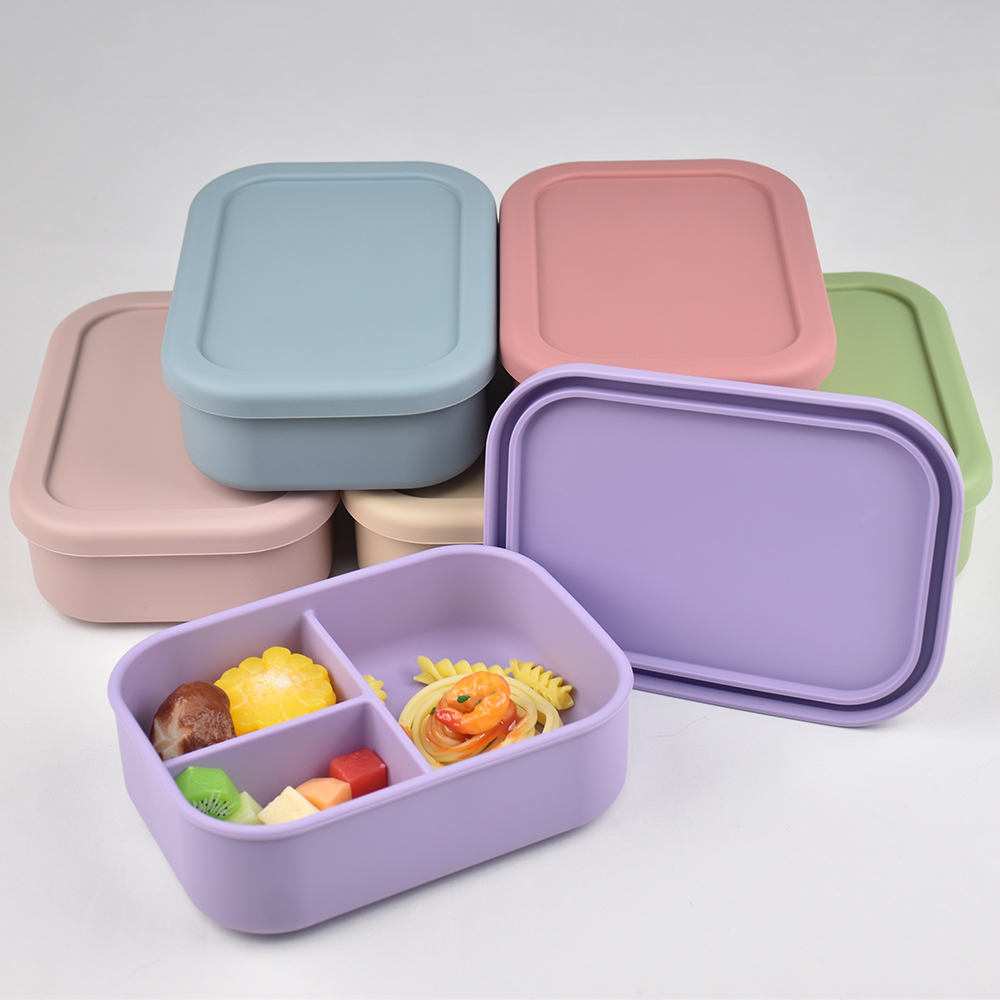 Baby Food Options - Lancheira bento de silicone de qualidade