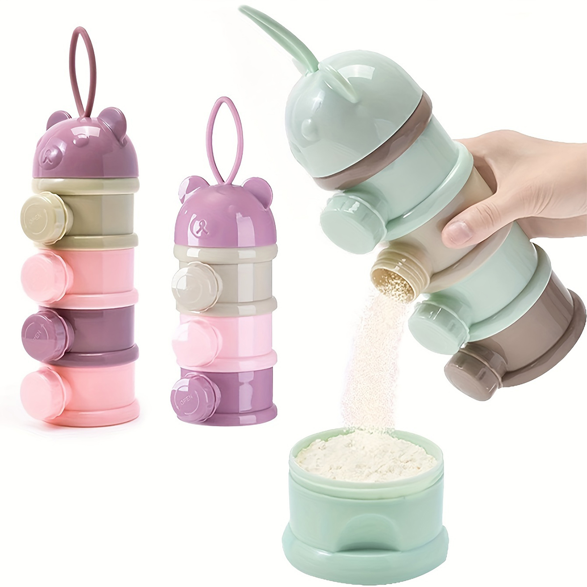 Baby Food Options - Recipiente de leite em pó para