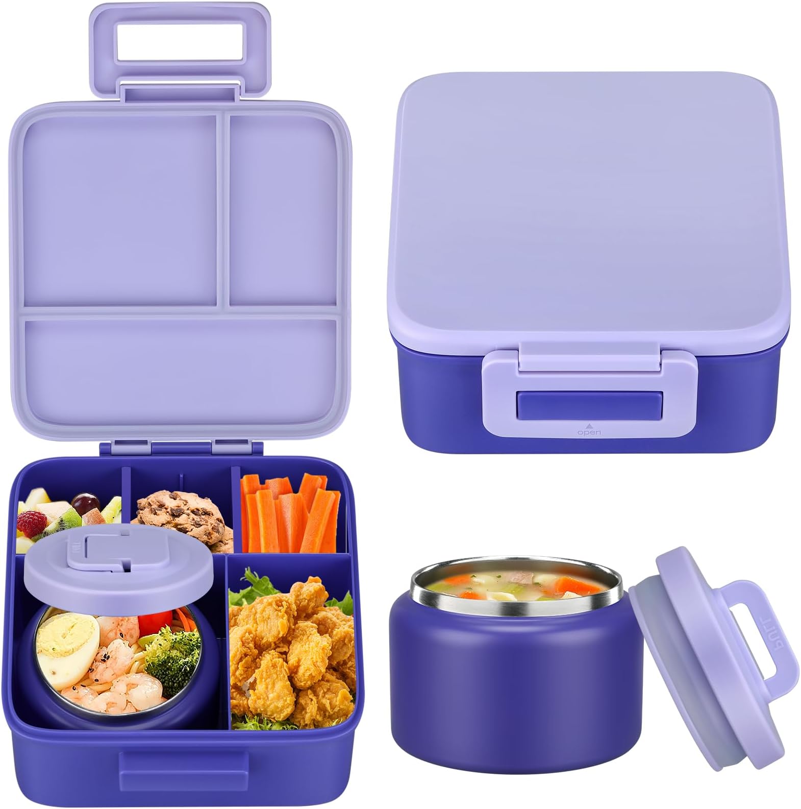 Baby Food Thermos - Conjunto de Caixa de Almoço Bento