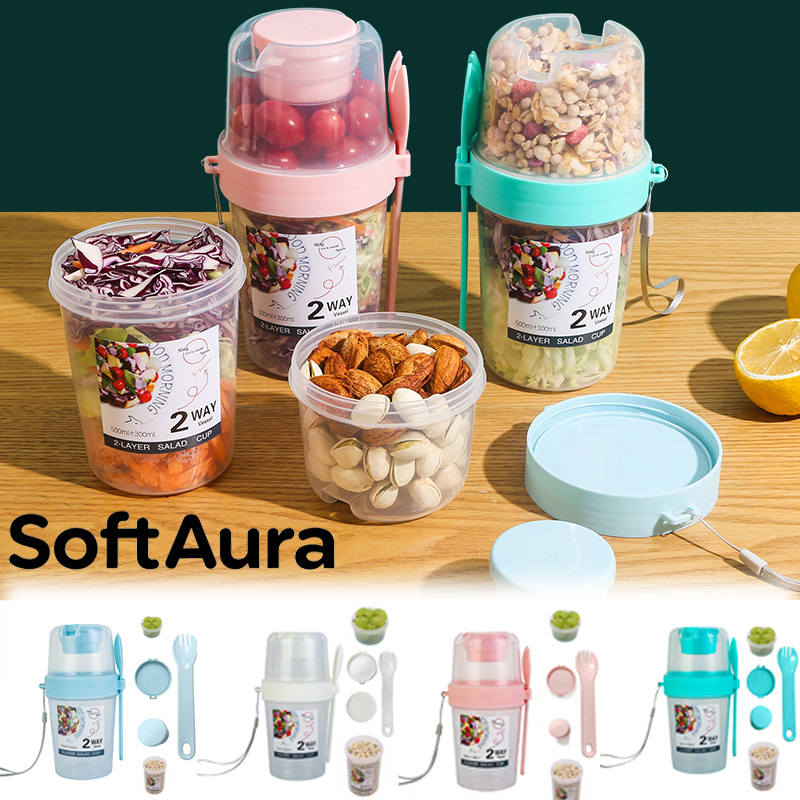 Baby Food Thermos - SoftAura Copos para Café da Manhã