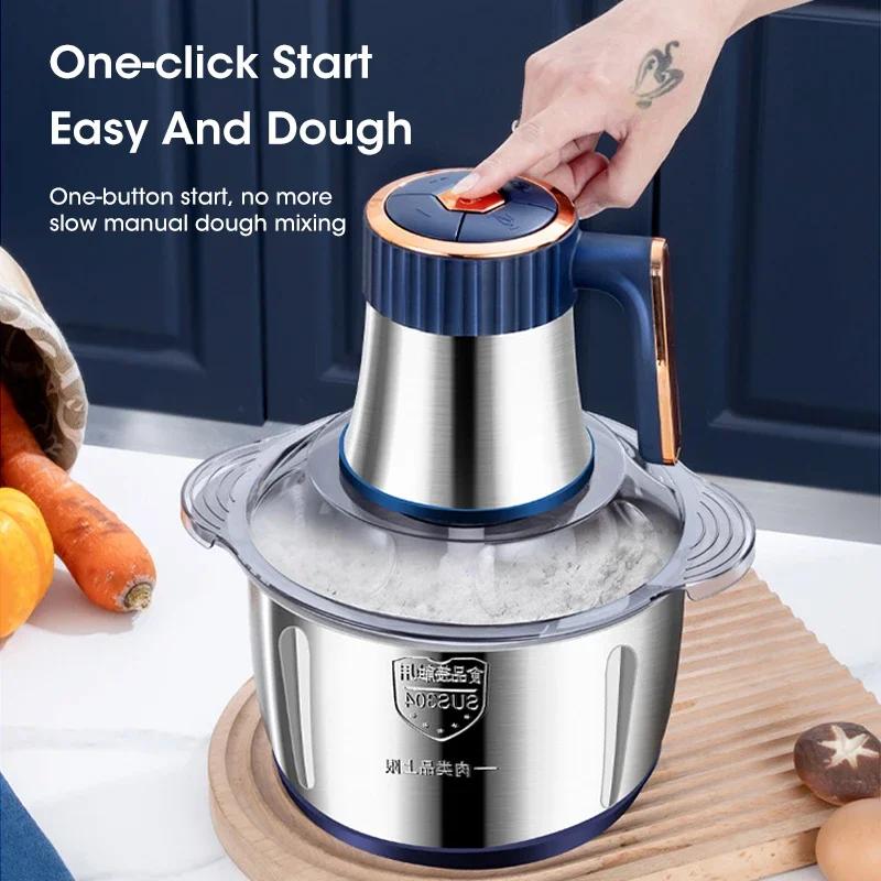 Baby Food Chopper - Moedores de Carne Elétricos de 5L