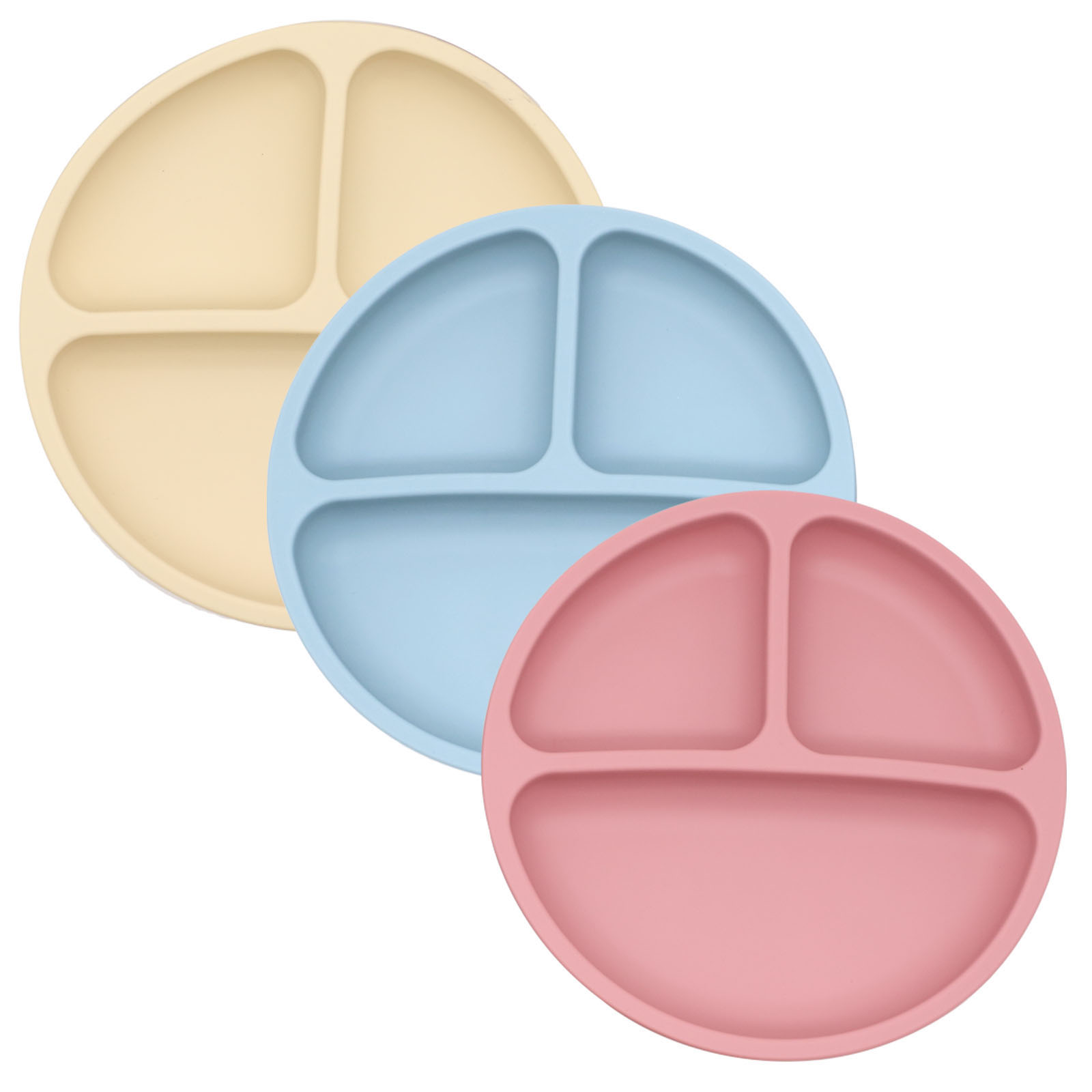 Baby Food Chopper - Placa dividida de silicone de qualidade