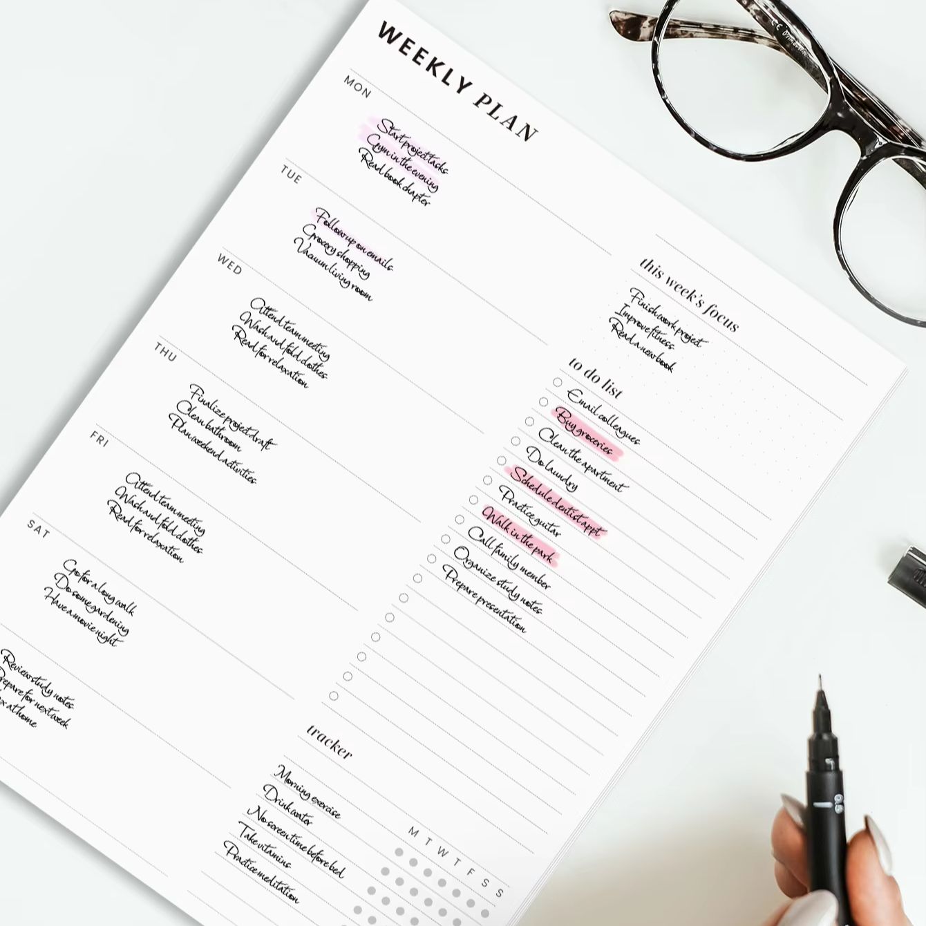 Bloco de Notas Semanal, Bloco  - Baby Food List avaliação e preço