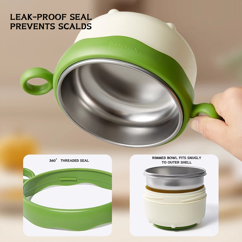 Tigela de comida para bebê, ja - Baby Food Thermos avaliação e preço