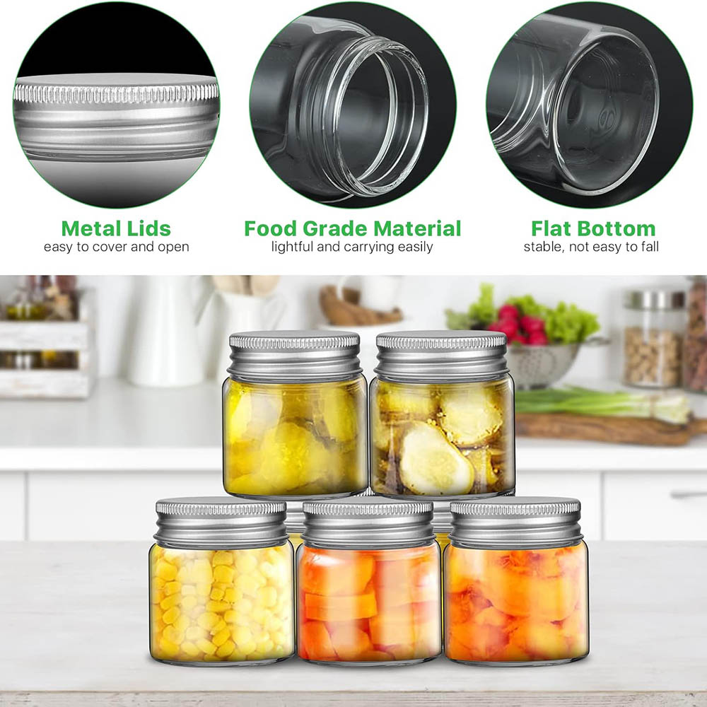 Mini frascos de pedreiro de 2  - Baby Food Jars Glass avaliação e preço