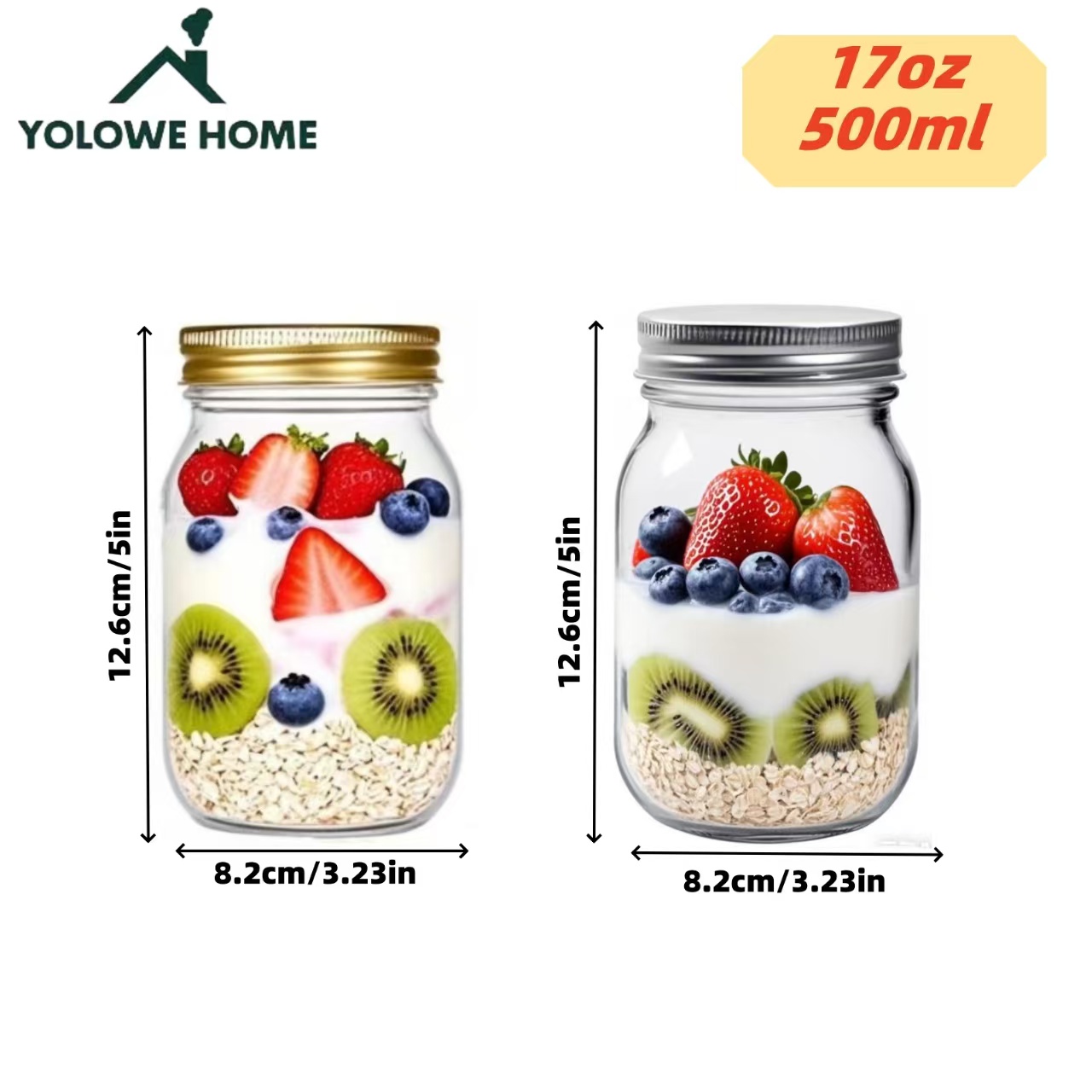 Conjunto de 6 ou 12 Potes de V - Baby Food Jars Glass avaliação e preço