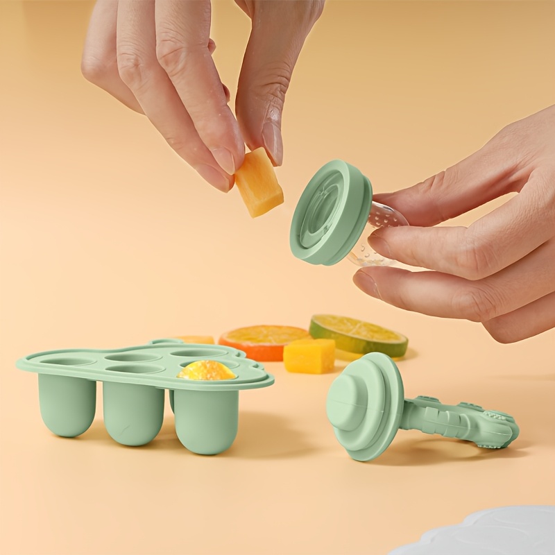 2 pces/1pc mini-molde congelad - Baby Food Containers Glass avaliação e preço
