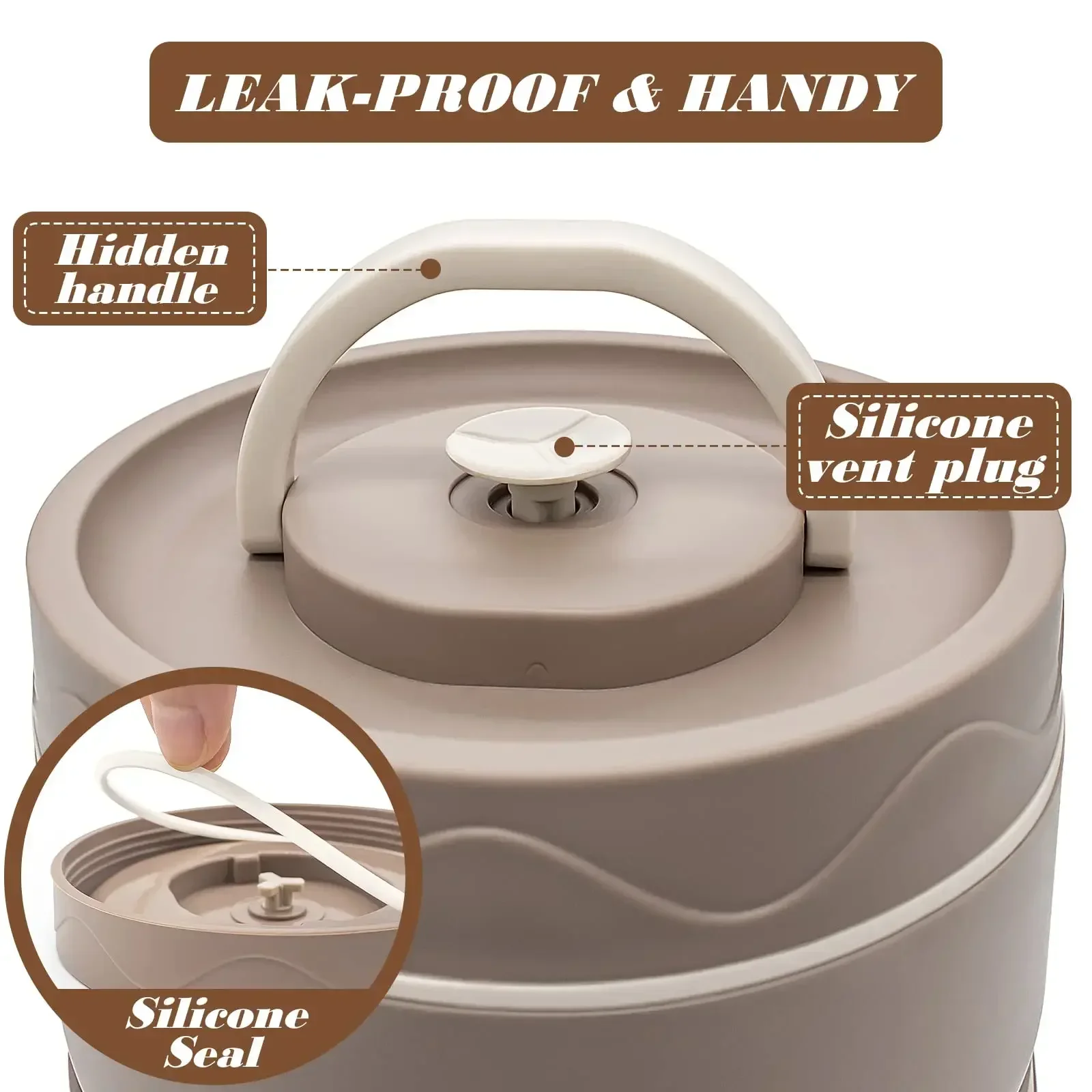 Lancheira/lanche para térmica, - Baby Food Thermos avaliação e preço