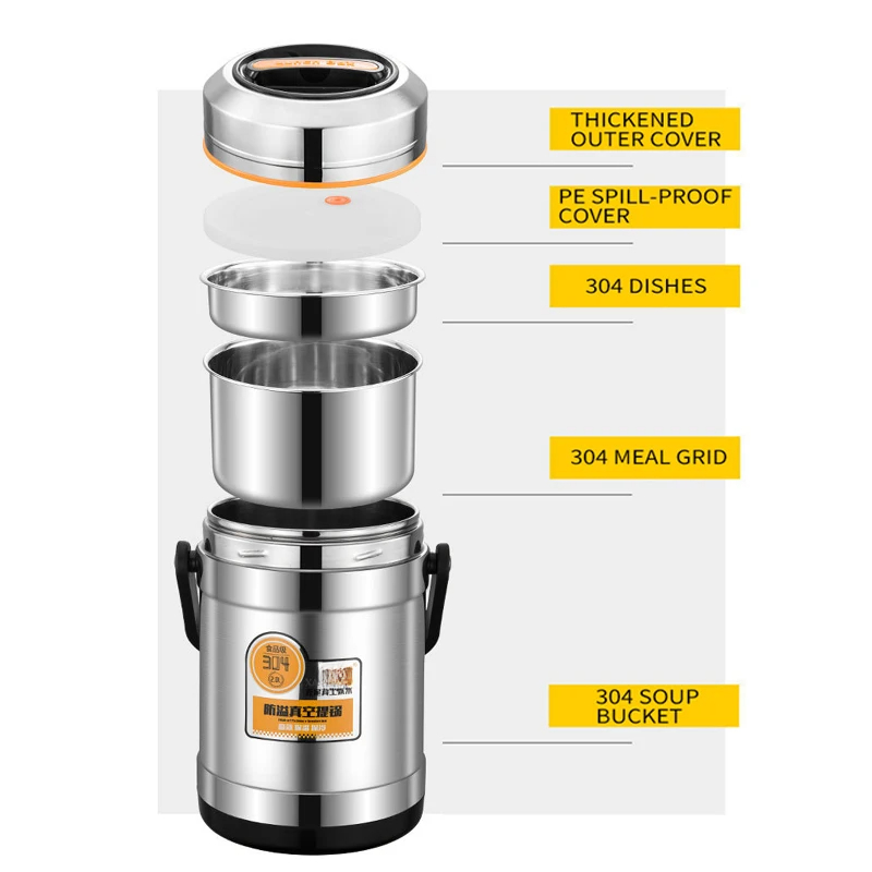 Lancheira térmica a vácuo de a - Baby Food Thermos avaliação e preço