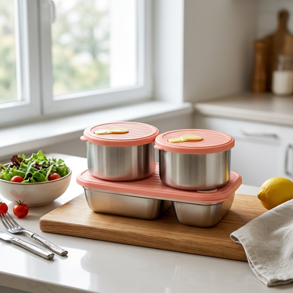Conjunto de Marmitas de Aço In - Baby Food Thermos avaliação e preço