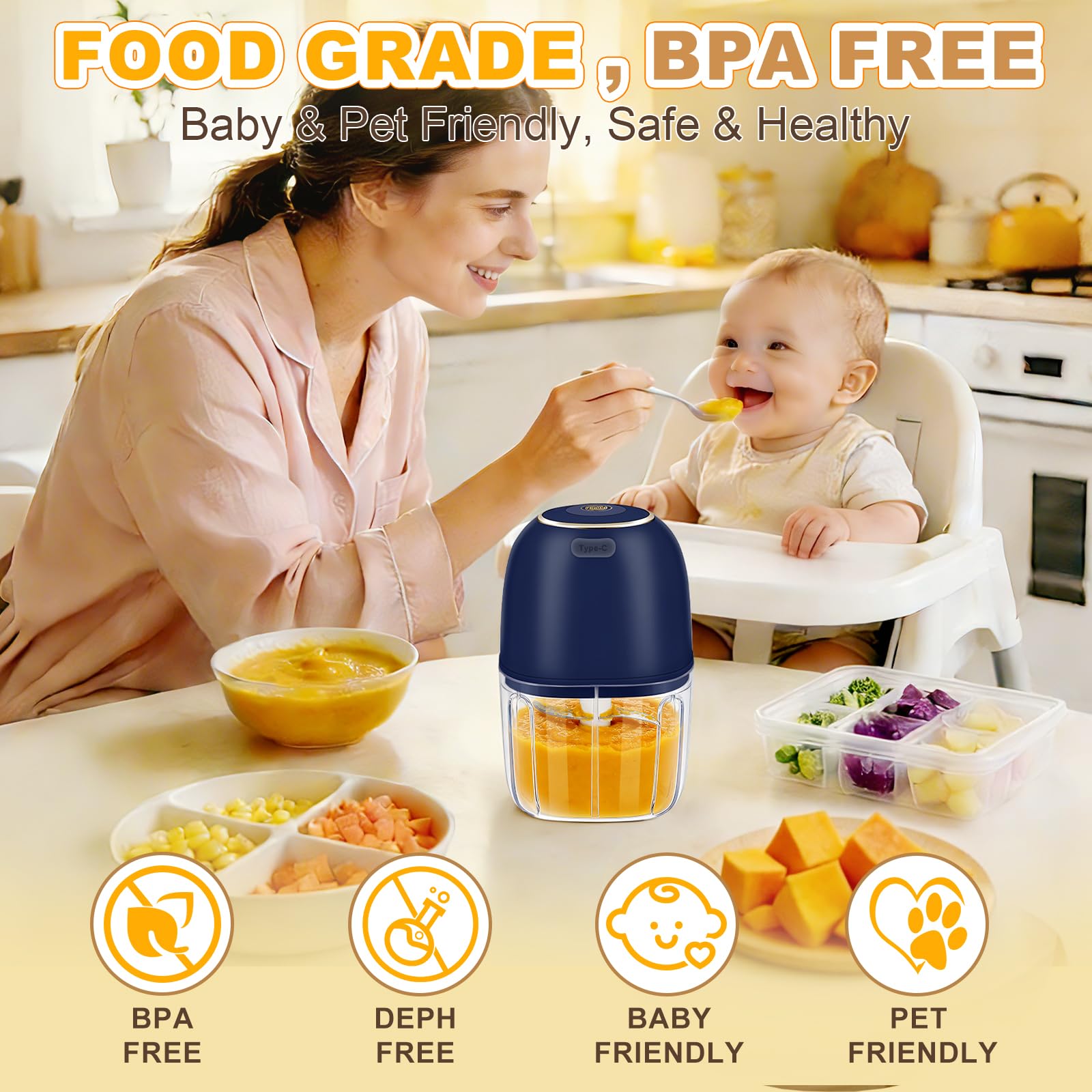 Processador de Alimentos Elétr - Baby Food Chopper avaliação e preço