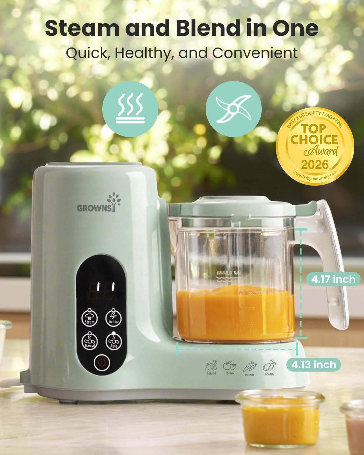 Processador de Alimentos para  - Baby Food Blender And Steamer avaliação e preço