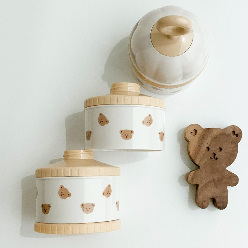 Urso bonito caixa de leite em  - Baby Food Options avaliação e preço