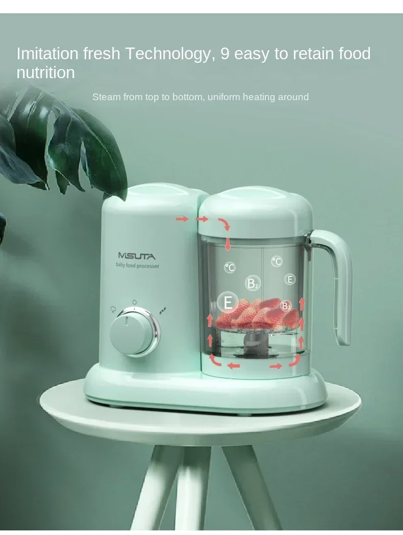 Máquina de suplemento alimenta - Baby Food Blender And Steamer avaliação e preço