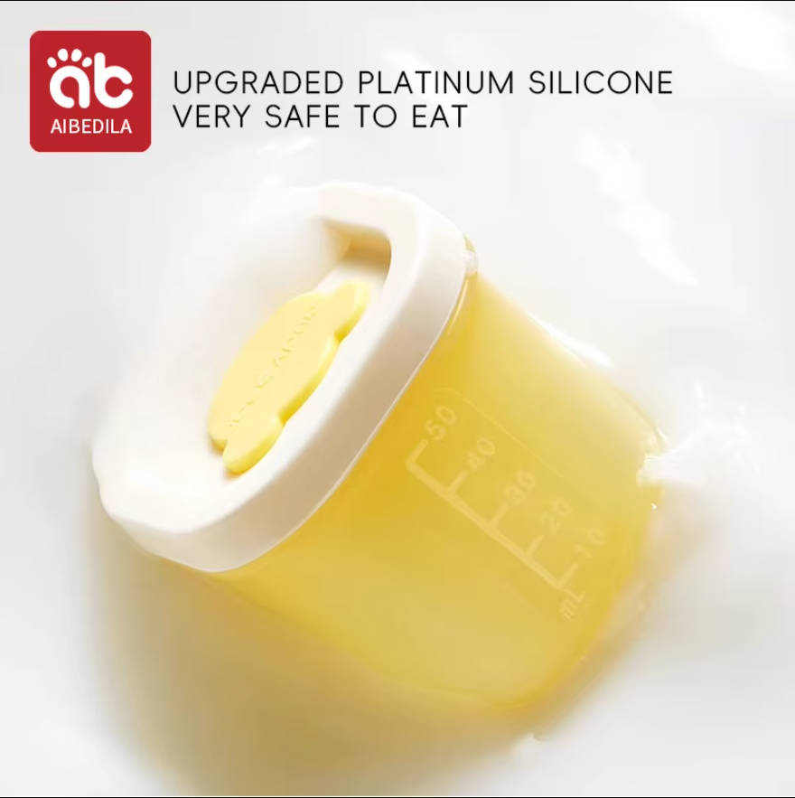AIBEDILA Bandeja de Silicone p - Baby Food Jars Glass avaliação e preço