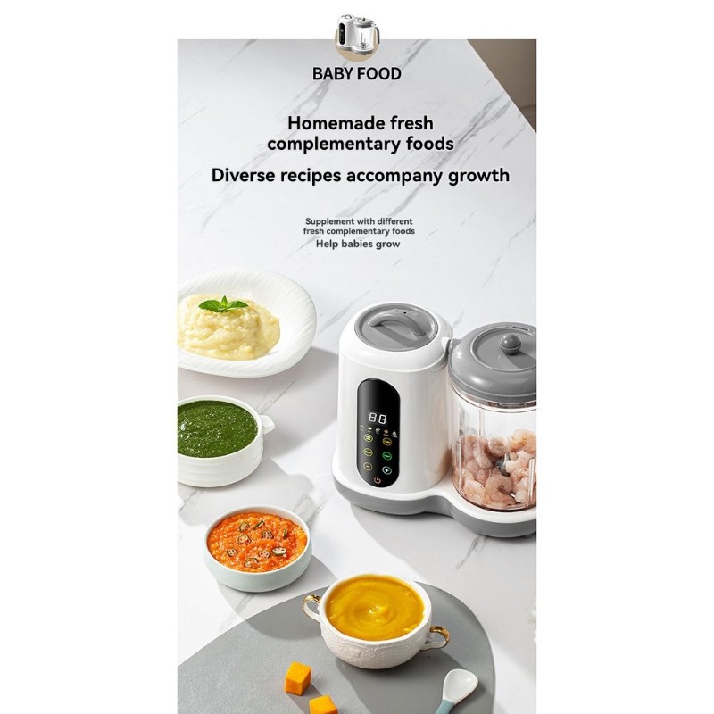 【NOVO A39M】 Preparador Automát - Baby Food Blender And Steamer avaliação e preço