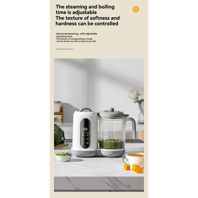 CKFAM-Máquina Automática de Fa - Baby Food Blender And Steamer avaliação e preço