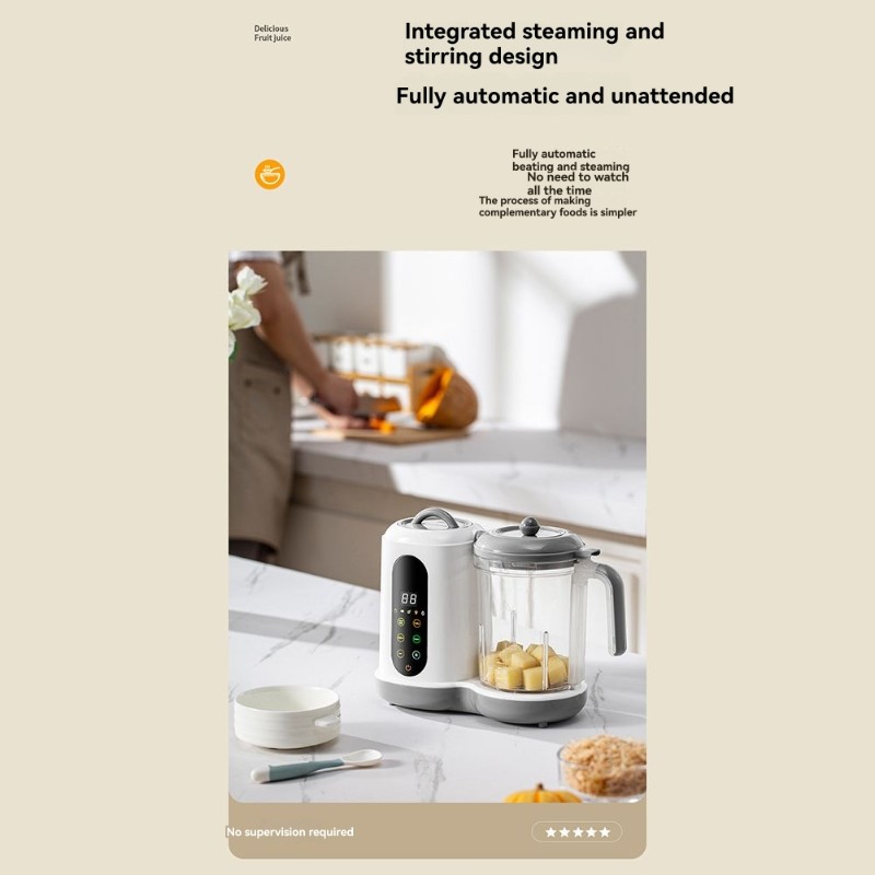 CKFAM-Máquina Automática de Fa - Baby Food Blender And Steamer avaliação e preço