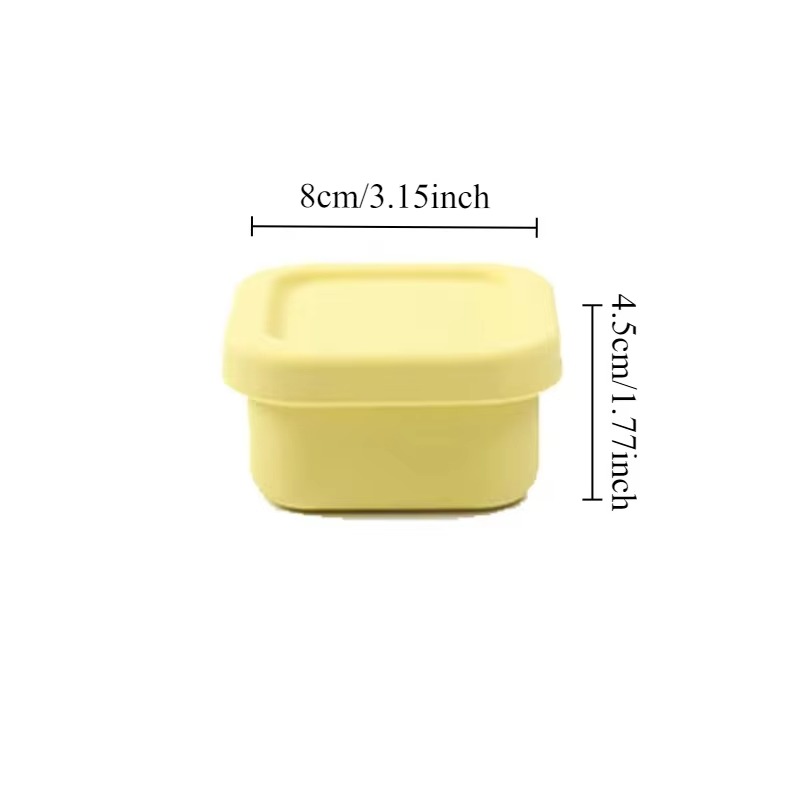 1Pç Caixa de Almoço de Silicon - Baby Food Options avaliação e preço