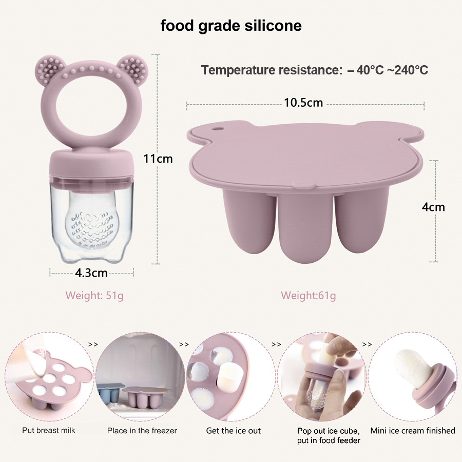 Molde de Silicone para Picolés - Baby Food Containers Glass avaliação e preço