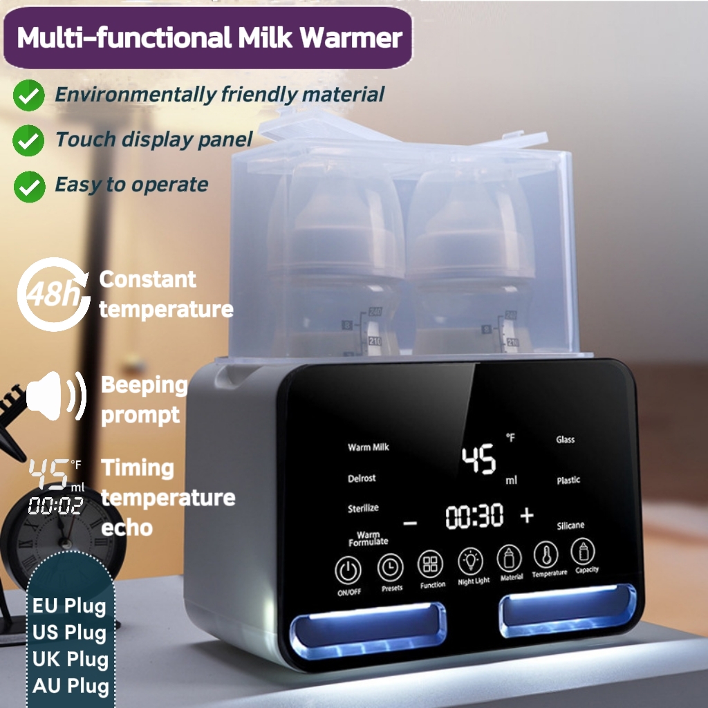 Aquecedor de leite materno mul - Baby Food Blender And Steamer avaliação e preço