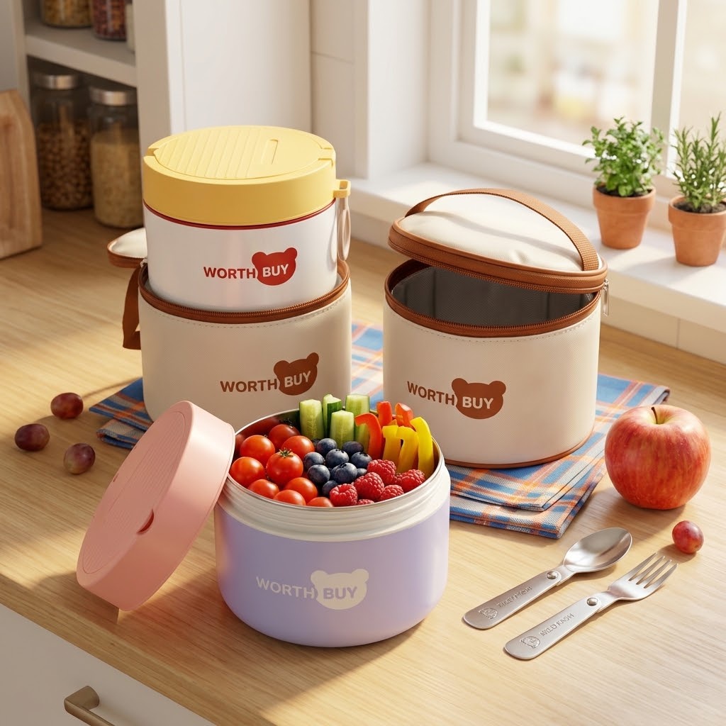 Marmita Térmica de Aço Inoxidá - Baby Food Thermos avaliação e preço